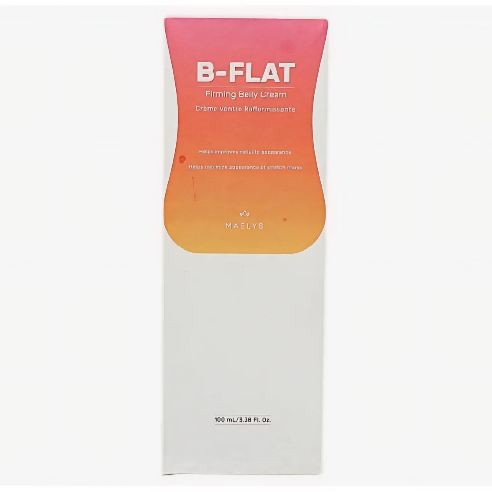 MAËLYS‎ B-FLAT Firming Belly Cream - Vibrant Orange